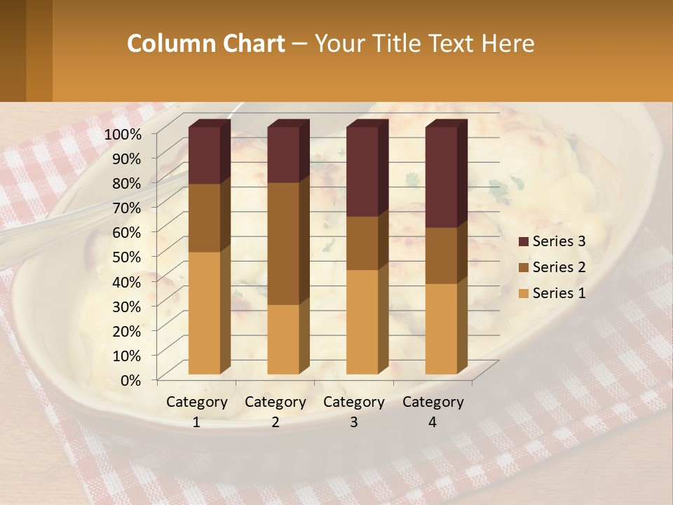 Scrambled Eggs Breakfast PowerPoint Template