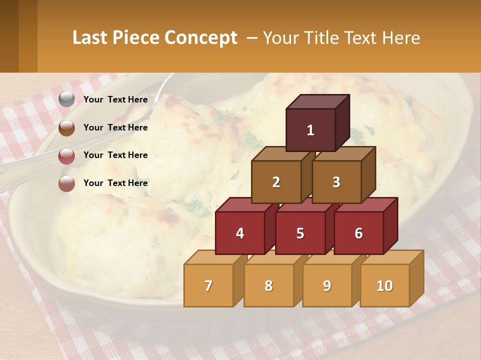 Scrambled Eggs Breakfast PowerPoint Template