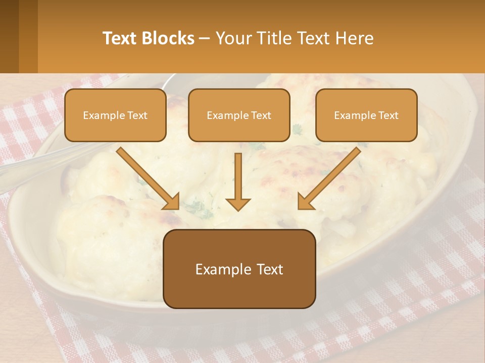 Scrambled Eggs Breakfast PowerPoint Template