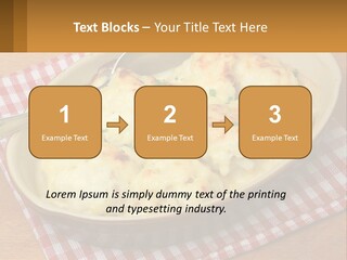 Scrambled Eggs Breakfast PowerPoint Template
