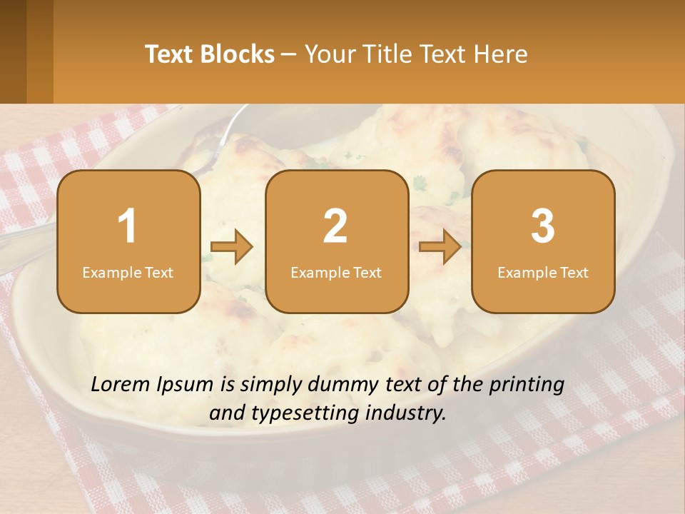 Scrambled Eggs Breakfast PowerPoint Template