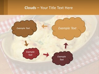 Scrambled Eggs Breakfast PowerPoint Template