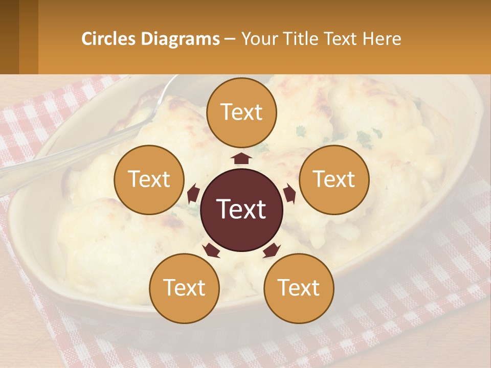 Scrambled Eggs Breakfast PowerPoint Template