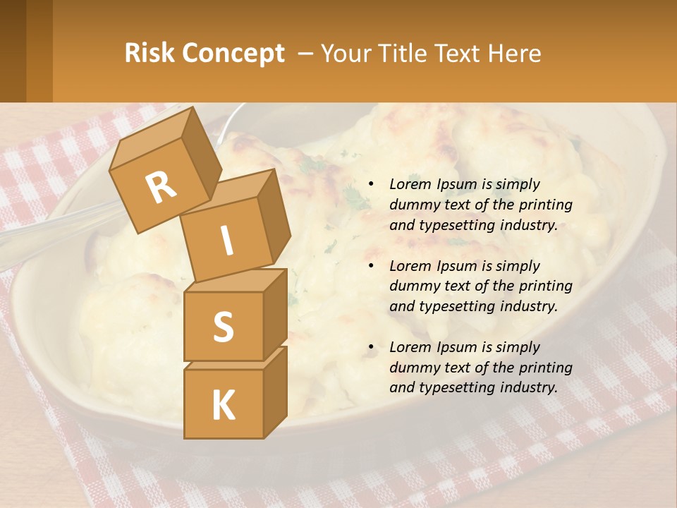 Scrambled Eggs Breakfast PowerPoint Template