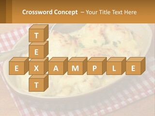 Scrambled Eggs Breakfast PowerPoint Template