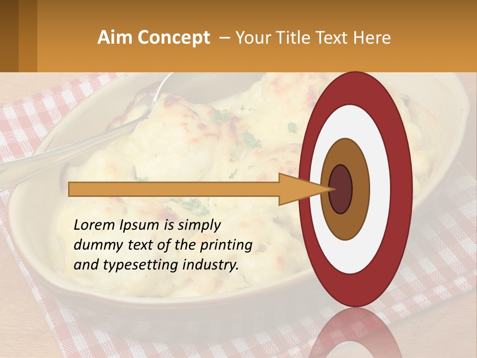 Scrambled Eggs Breakfast PowerPoint Template