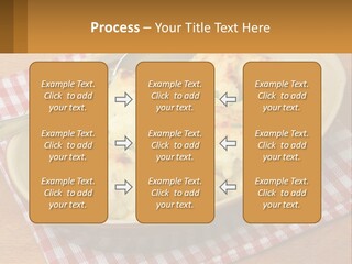 Scrambled Eggs Breakfast PowerPoint Template