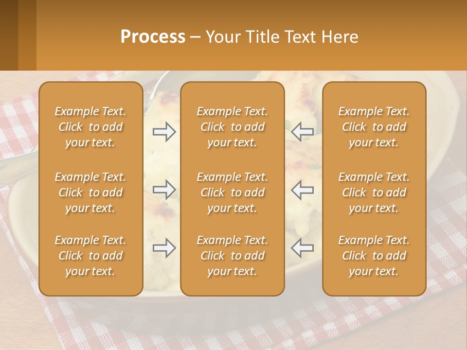 Scrambled Eggs Breakfast PowerPoint Template
