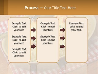 Scrambled Eggs Breakfast PowerPoint Template