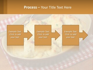Scrambled Eggs Breakfast PowerPoint Template