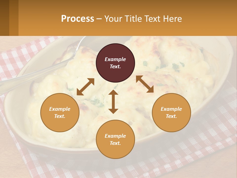 Scrambled Eggs Breakfast PowerPoint Template