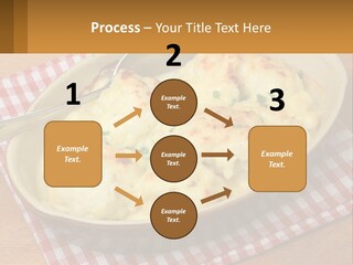 Scrambled Eggs Breakfast PowerPoint Template