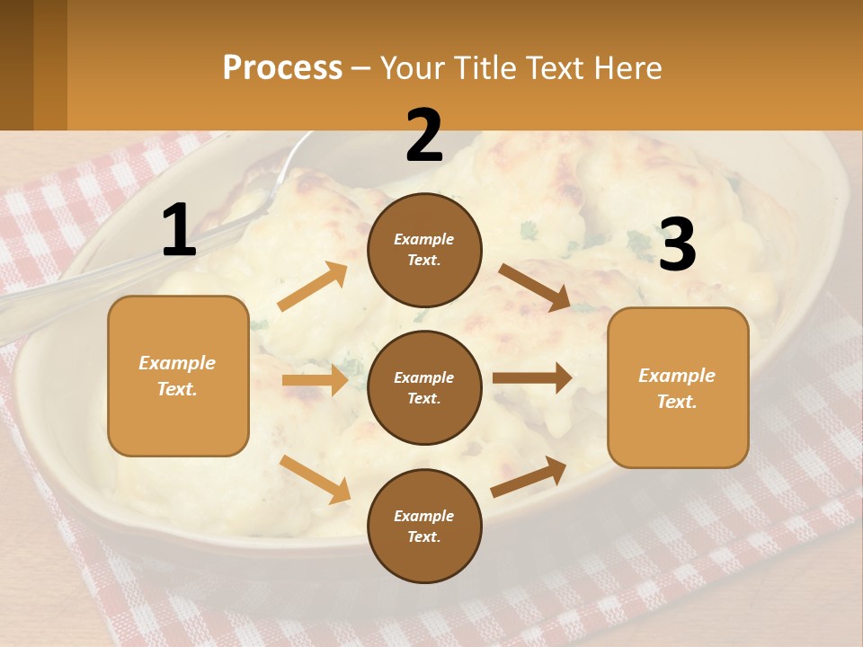 Scrambled Eggs Breakfast PowerPoint Template