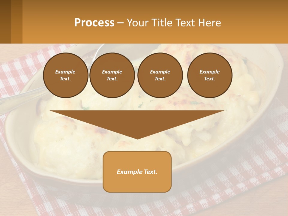 Scrambled Eggs Breakfast PowerPoint Template