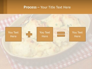 Scrambled Eggs Breakfast PowerPoint Template