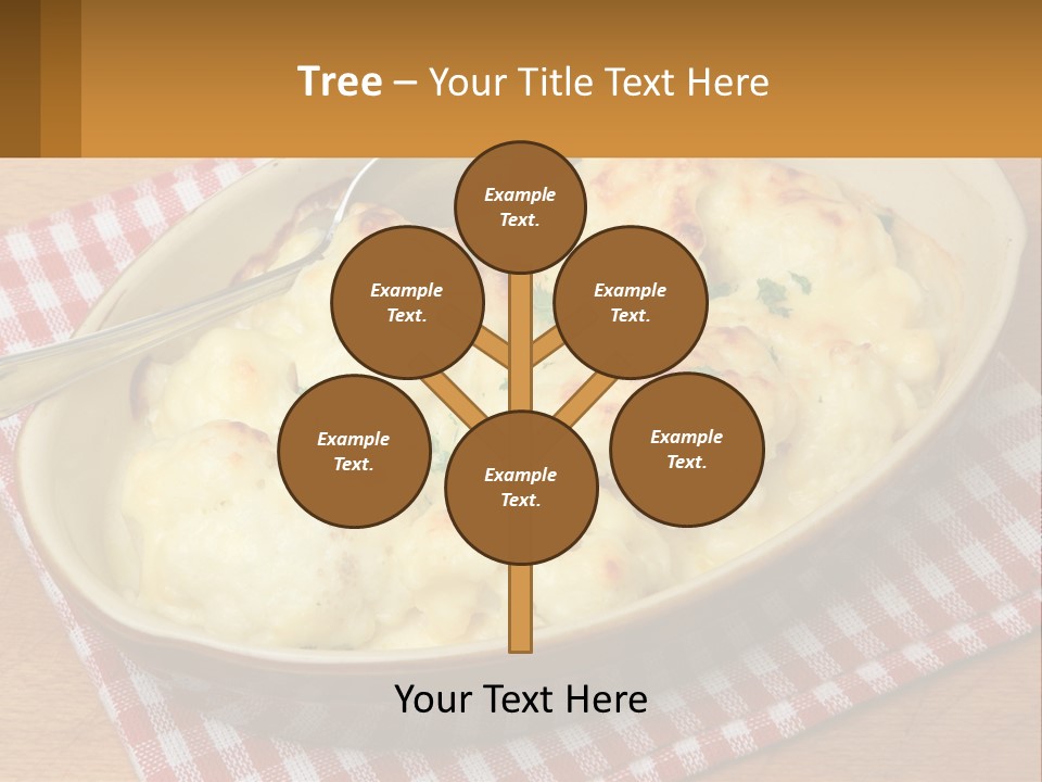 Scrambled Eggs Breakfast PowerPoint Template
