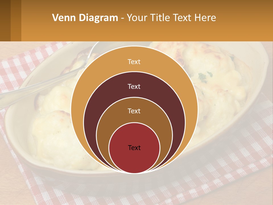 Scrambled Eggs Breakfast PowerPoint Template