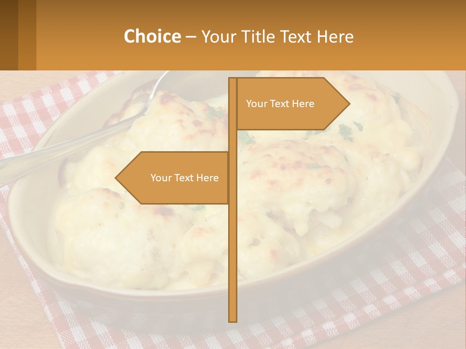 Scrambled Eggs Breakfast PowerPoint Template