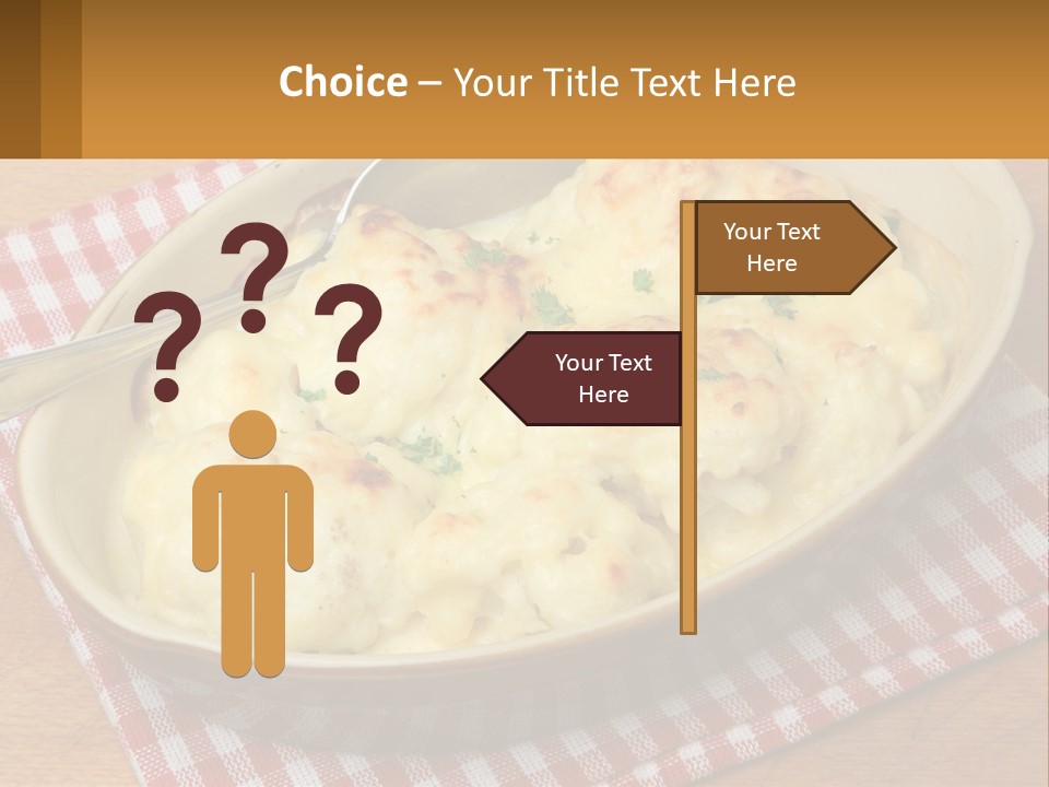 Scrambled Eggs Breakfast PowerPoint Template