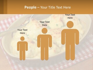 Scrambled Eggs Breakfast PowerPoint Template
