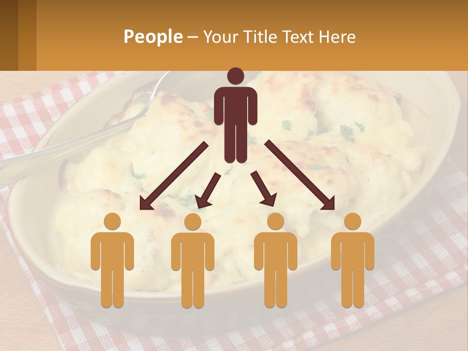 Scrambled Eggs Breakfast PowerPoint Template