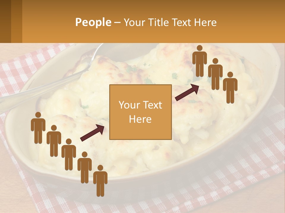 Scrambled Eggs Breakfast PowerPoint Template