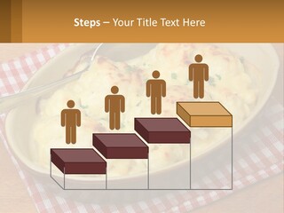 Scrambled Eggs Breakfast PowerPoint Template