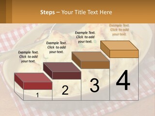 Scrambled Eggs Breakfast PowerPoint Template