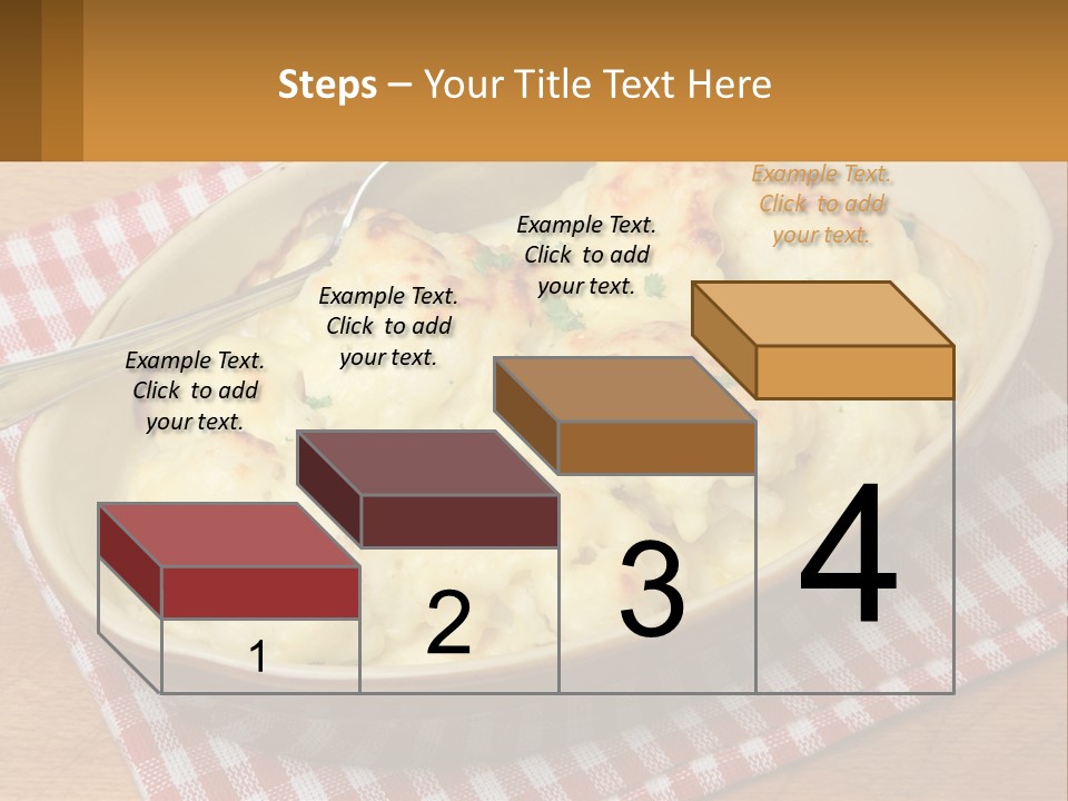 Scrambled Eggs Breakfast PowerPoint Template