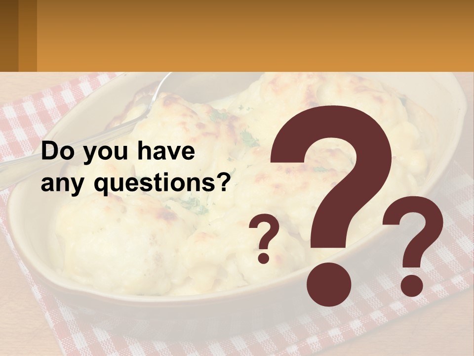 Scrambled Eggs Breakfast PowerPoint Template