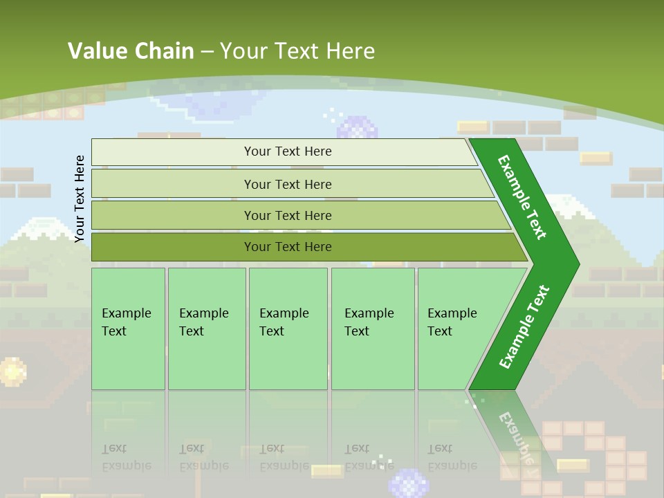 Dandy Mario Game PowerPoint Template