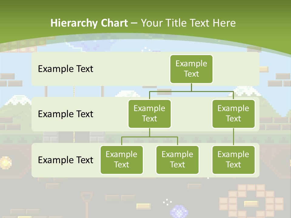 Dandy Mario Game PowerPoint Template