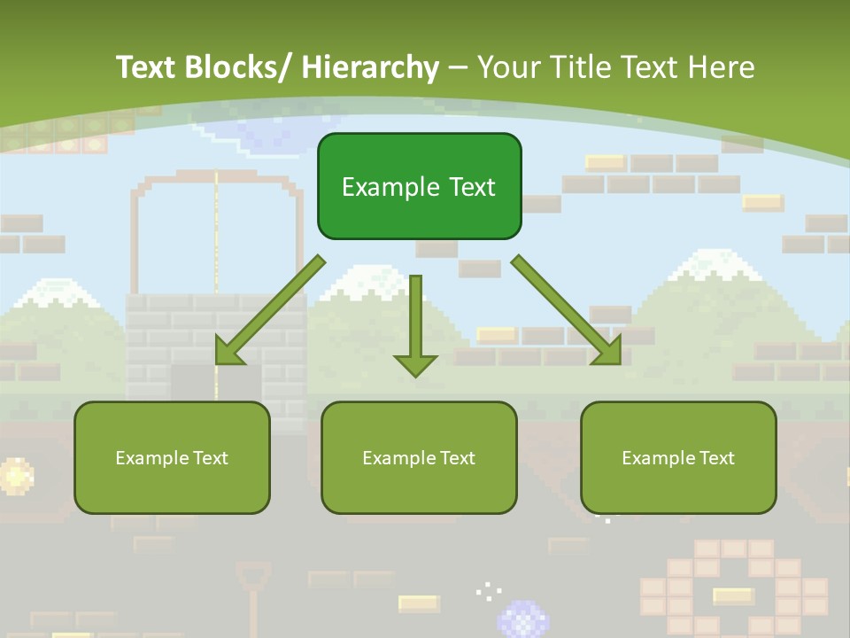 Dandy Mario Game PowerPoint Template