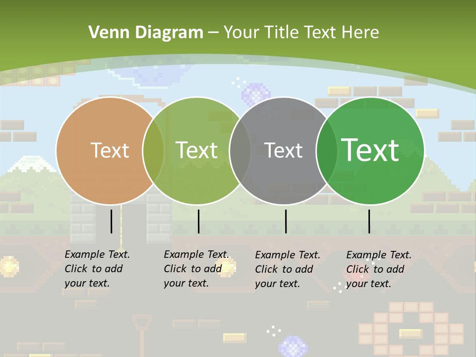 Dandy Mario Game PowerPoint Template