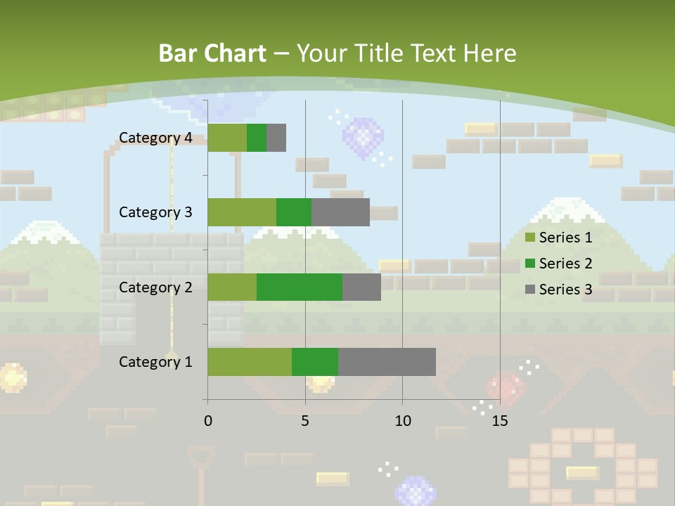 Dandy Mario Game PowerPoint Template