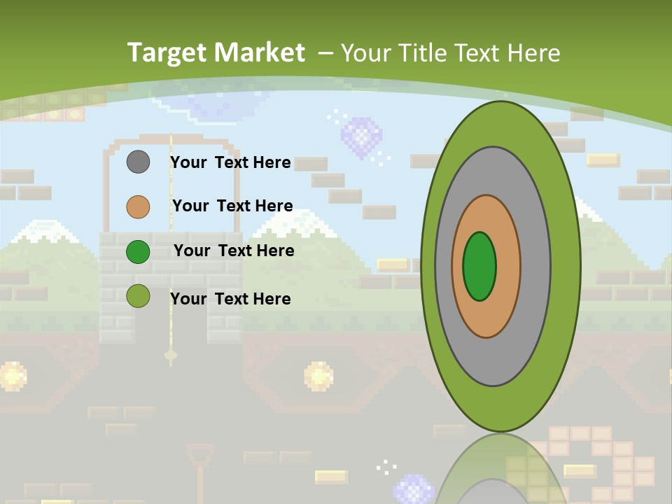 Dandy Mario Game PowerPoint Template