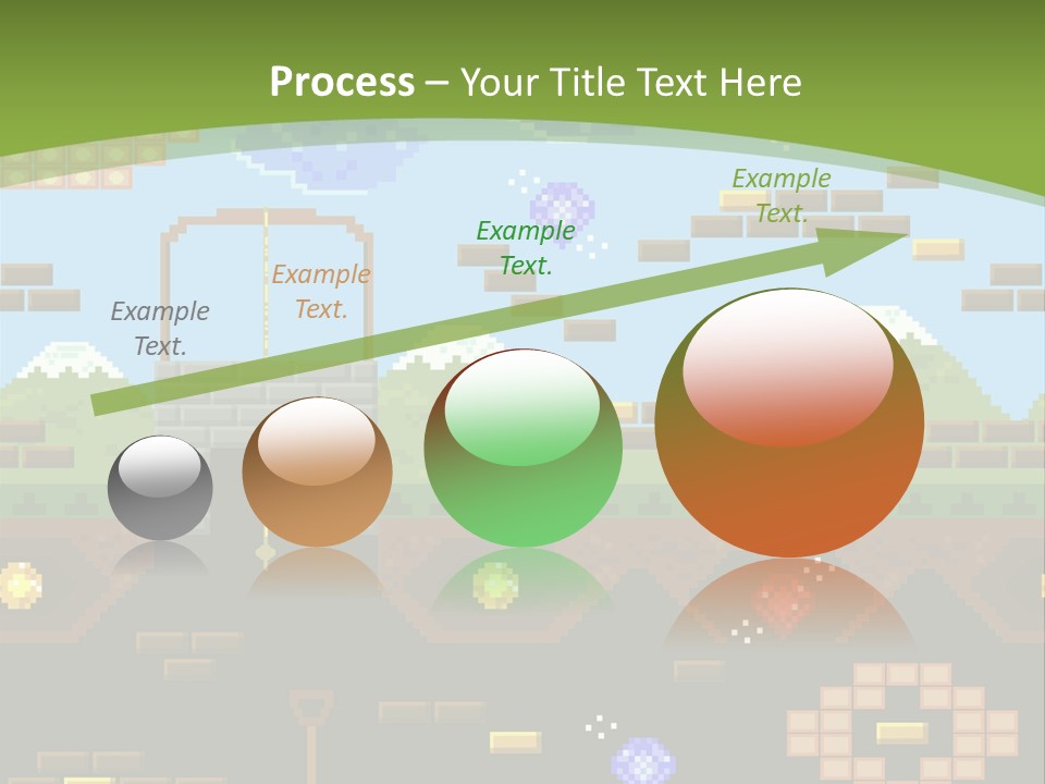 Dandy Mario Game PowerPoint Template