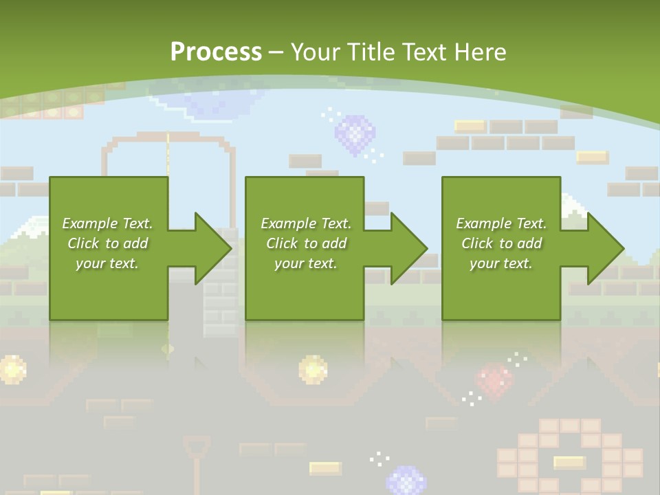 Dandy Mario Game PowerPoint Template