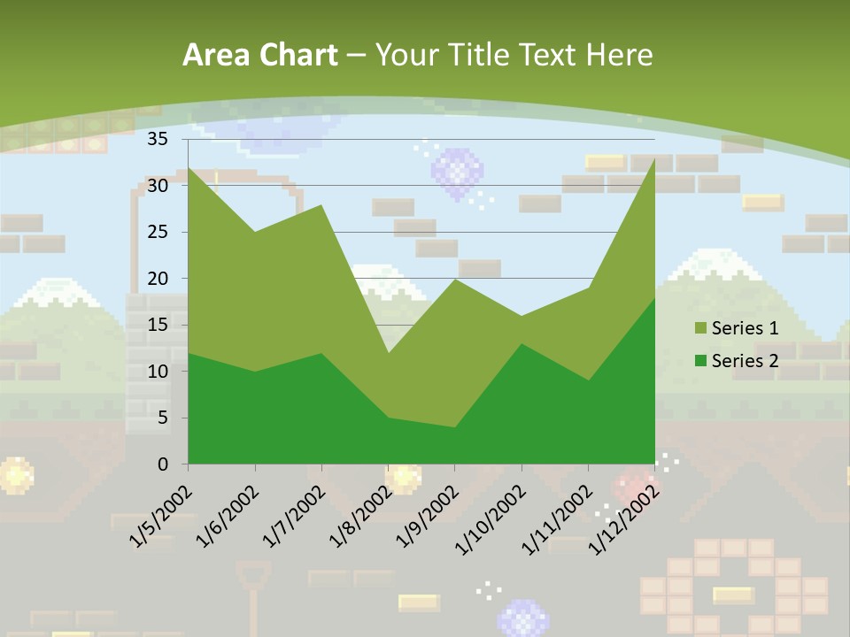 Dandy Mario Game PowerPoint Template