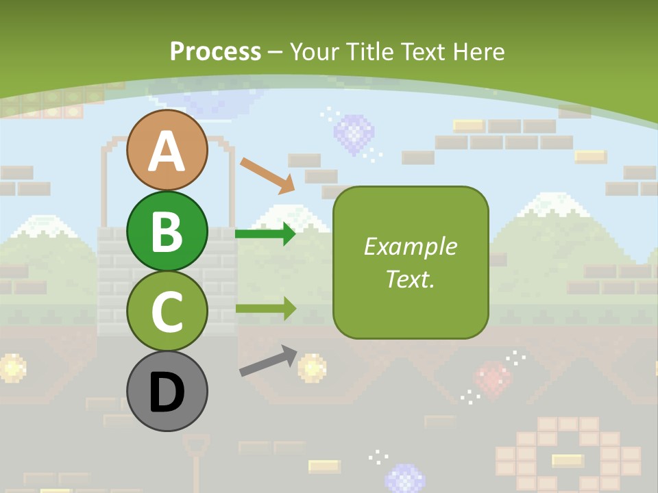 Dandy Mario Game PowerPoint Template