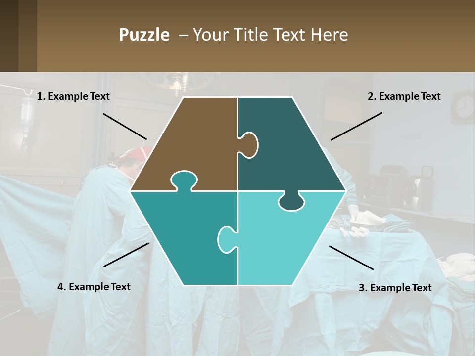 Doctors Perform The Operation PowerPoint Template
