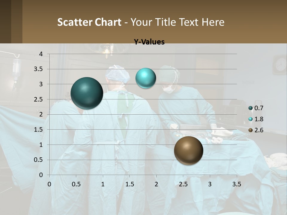 Doctors Perform The Operation PowerPoint Template