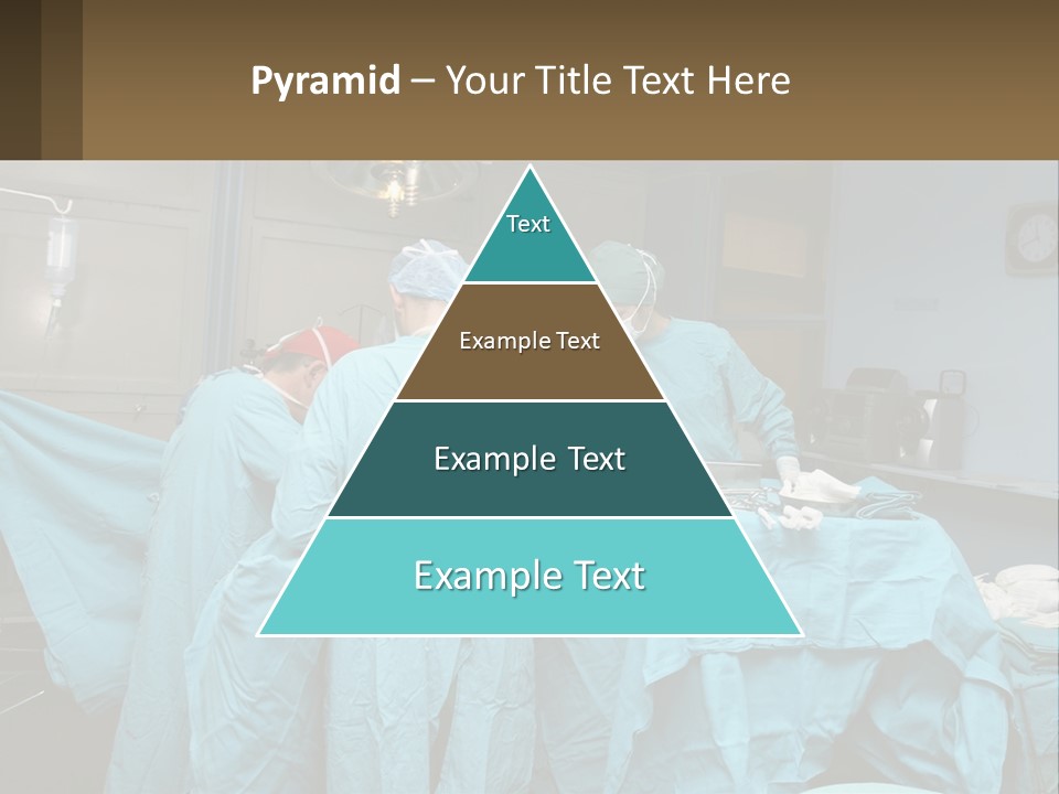 Doctors Perform The Operation PowerPoint Template