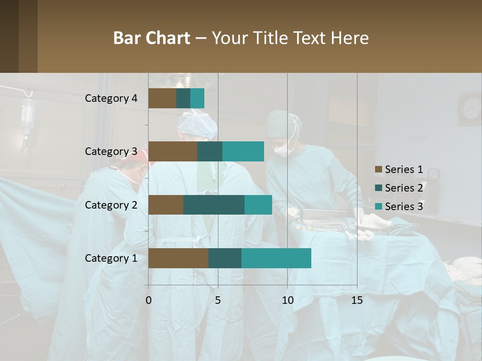 Doctors Perform The Operation PowerPoint Template