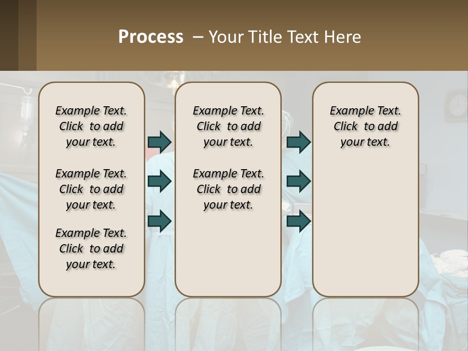 Doctors Perform The Operation PowerPoint Template
