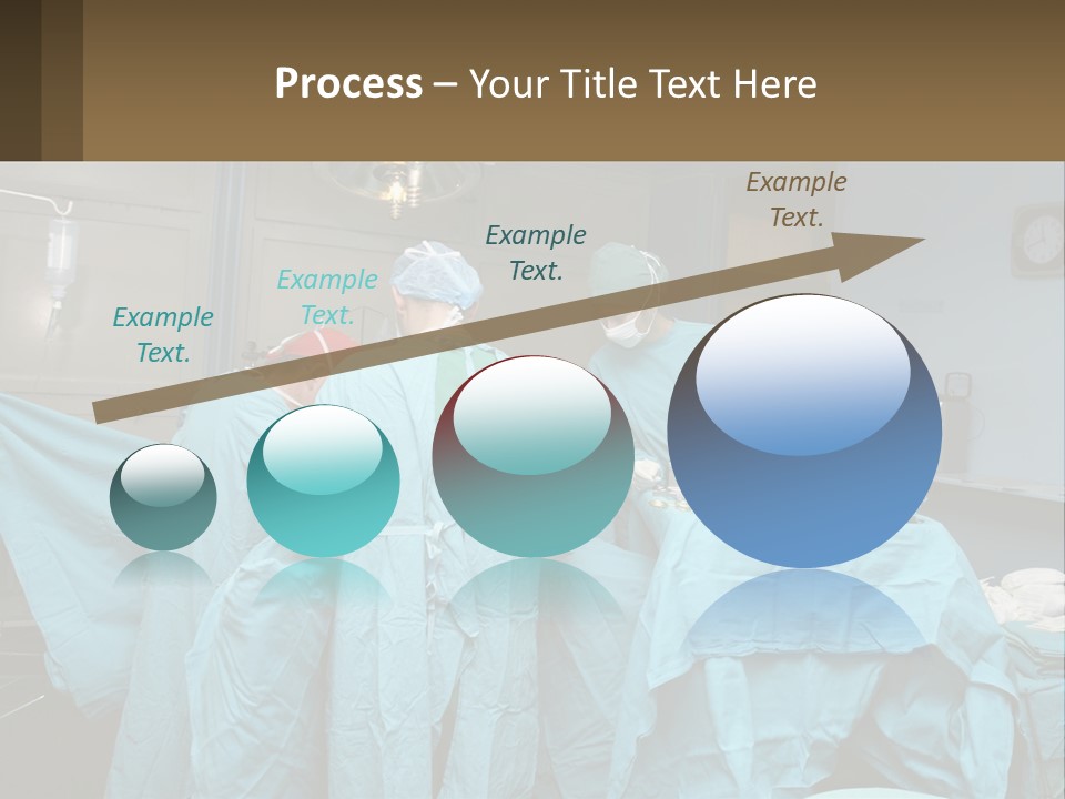 Doctors Perform The Operation PowerPoint Template
