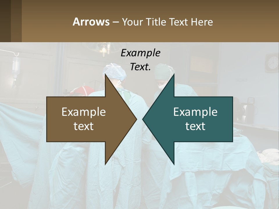 Doctors Perform The Operation PowerPoint Template