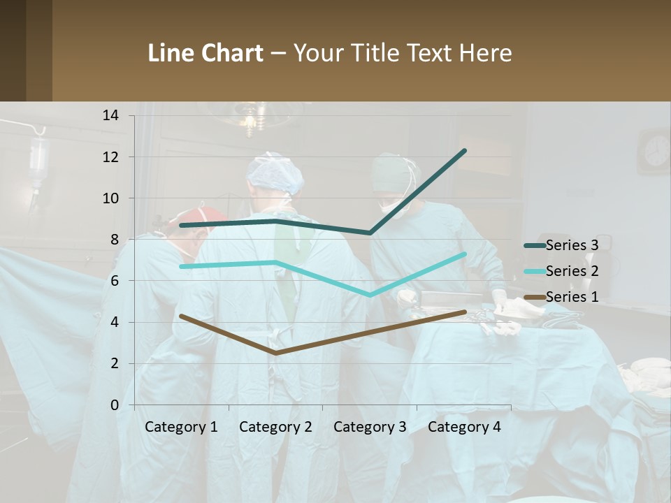 Doctors Perform The Operation PowerPoint Template