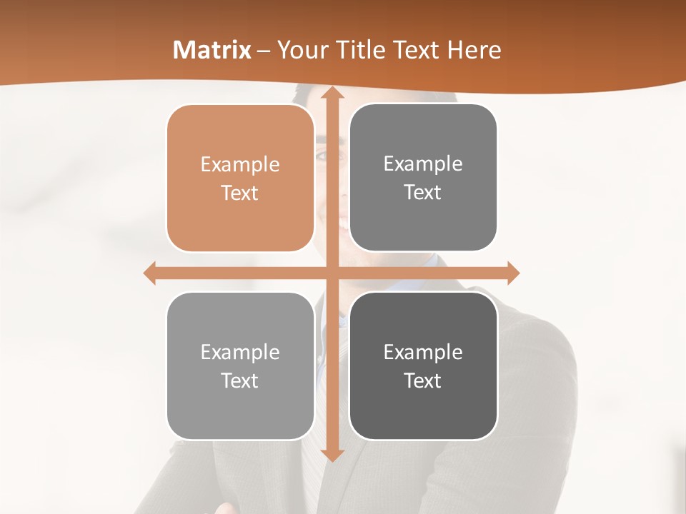 Office Worker PowerPoint Template