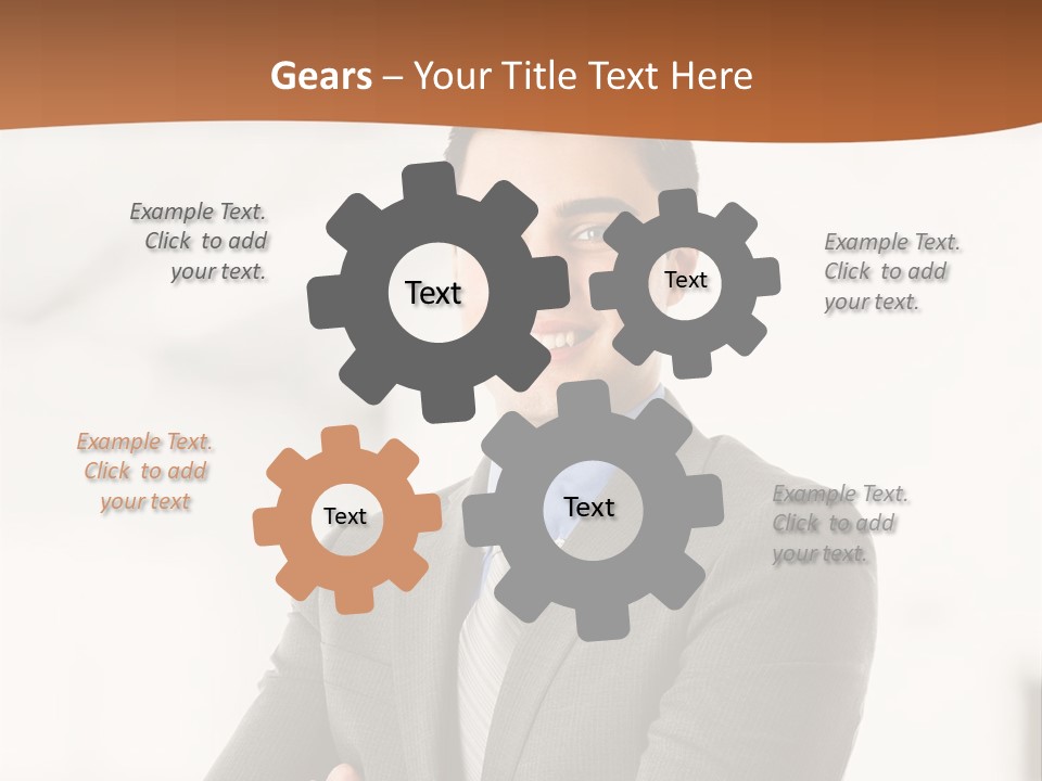 Office Worker PowerPoint Template